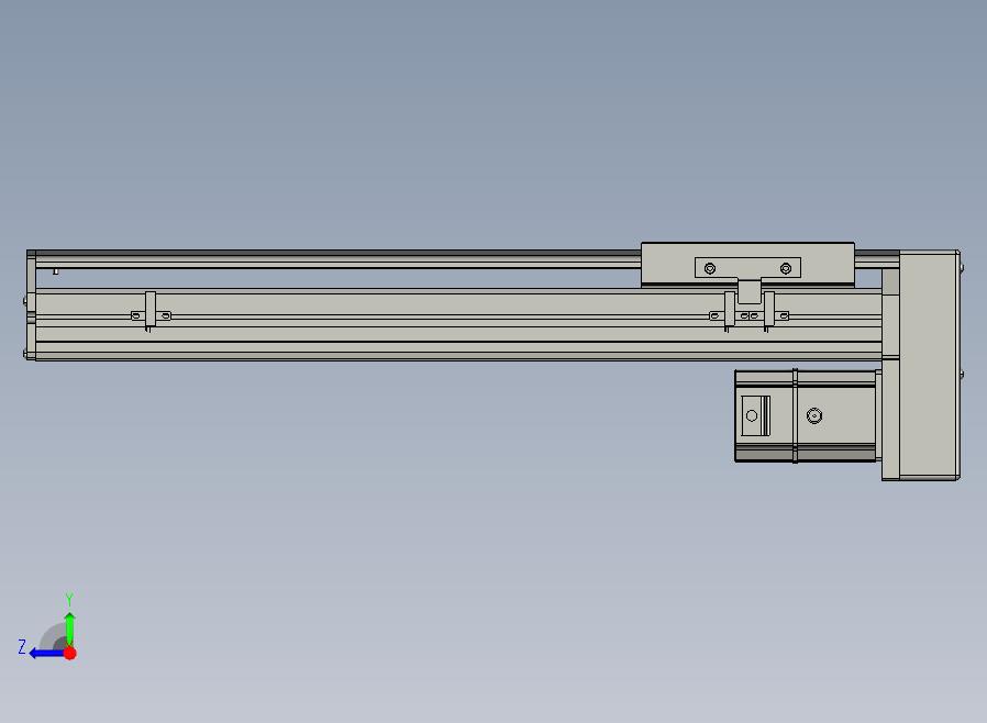 SYS14-350-BM-200W滚珠花健、支撑座、滚珠丝杠、交叉导轨、直线模组.STEP