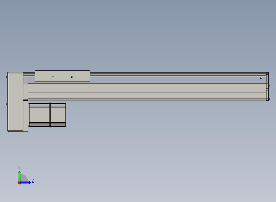 SYS14-400-BM-200W滚珠花健、支撑座、滚珠丝杠、交叉导轨、直线模组.STEP