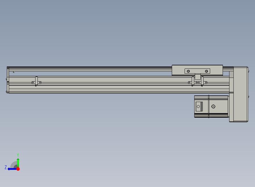 SYS14-400-BM-200W滚珠花健、支撑座、滚珠丝杠、交叉导轨、直线模组.STEP