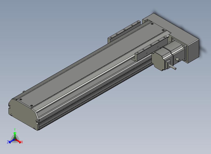 SYS14-400-BR-200W滚珠花健、支撑座、滚珠丝杠、交叉导轨、直线模组.STEP