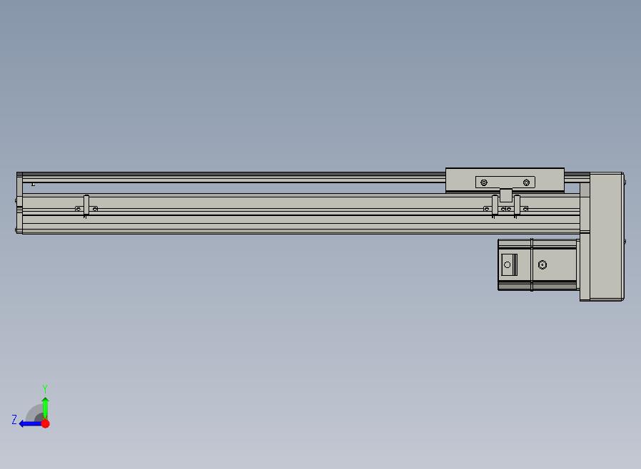 SYS14-450-BM-200W滚珠花健、支撑座、滚珠丝杠、交叉导轨、直线模组.STEP