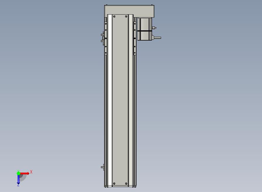 SYS14-500-BR-200W滚珠花健、支撑座、滚珠丝杠、交叉导轨、直线模组.STEP