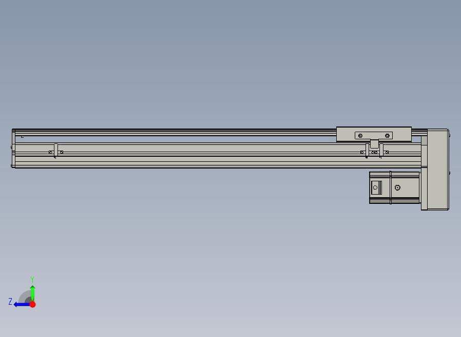 SYS14-550-BM-200W滚珠花健、支撑座、滚珠丝杠、交叉导轨、直线模组.STEP