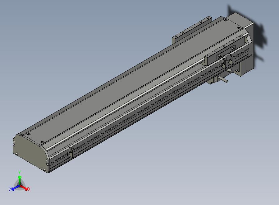 SYS14-550-BM-200W滚珠花健、支撑座、滚珠丝杠、交叉导轨、直线模组.STEP