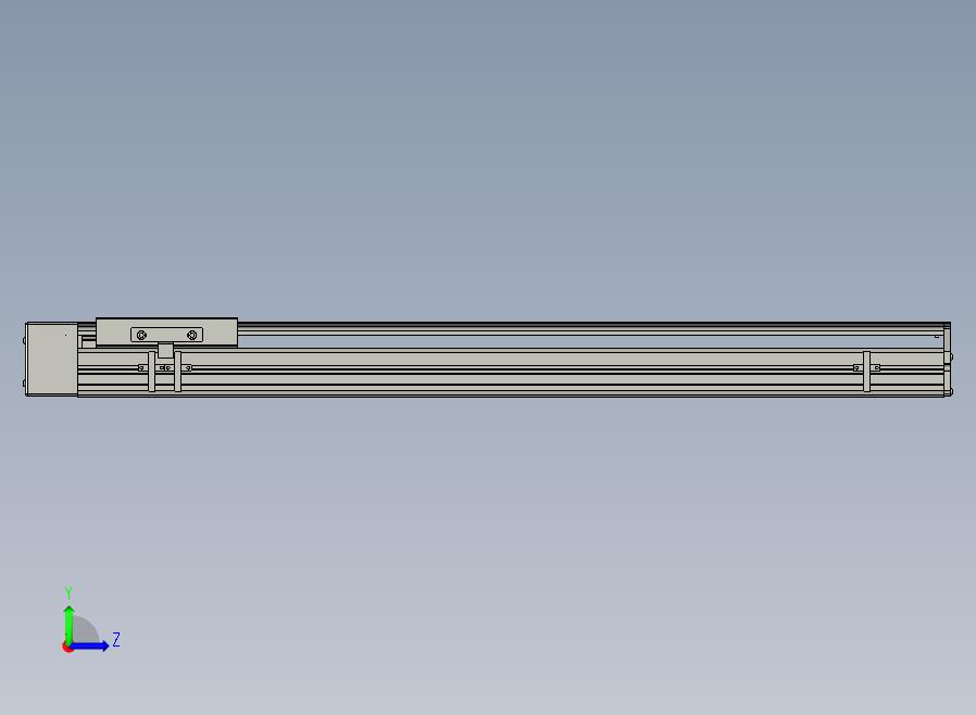 SYS14-650-BR-200W滚珠花健、支撑座、滚珠丝杠、交叉导轨、直线模组.STEP