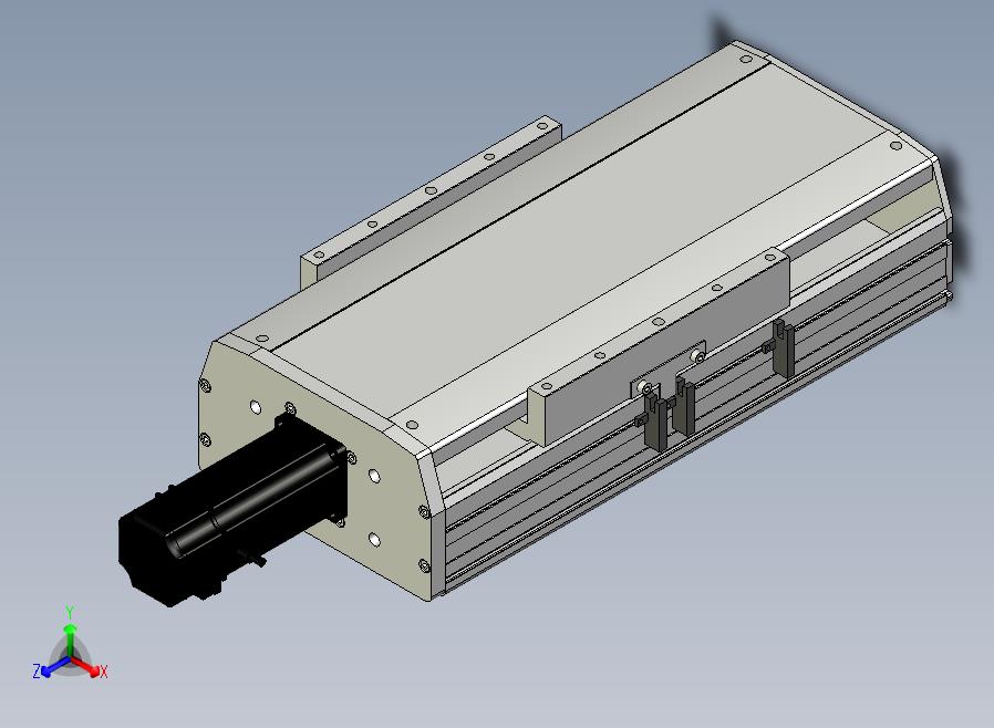 SYS22-100-BC-400W+煞車滚珠花健、支撑座、滚珠丝杠、交叉导轨、直线模组