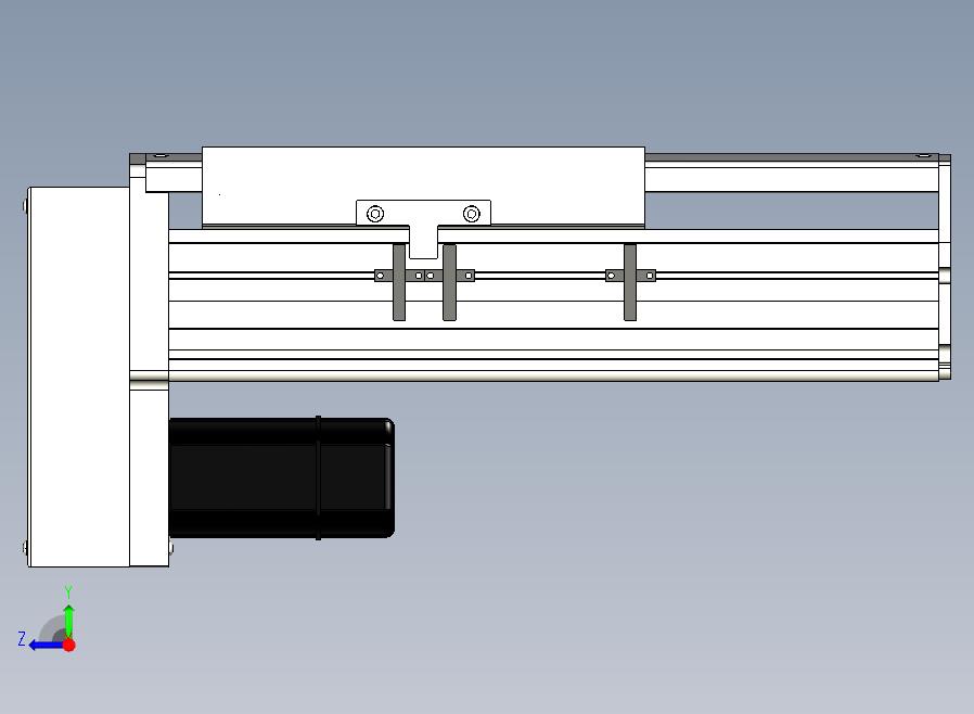 SYS22-100-BM-400W滚珠花健、支撑座、滚珠丝杠、交叉导轨、直线模组