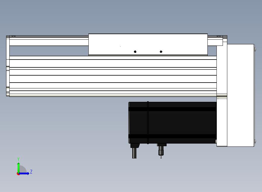 SYS22-100-BM-400W+煞車滚珠花健、支撑座、滚珠丝杠、交叉导轨、直线模组