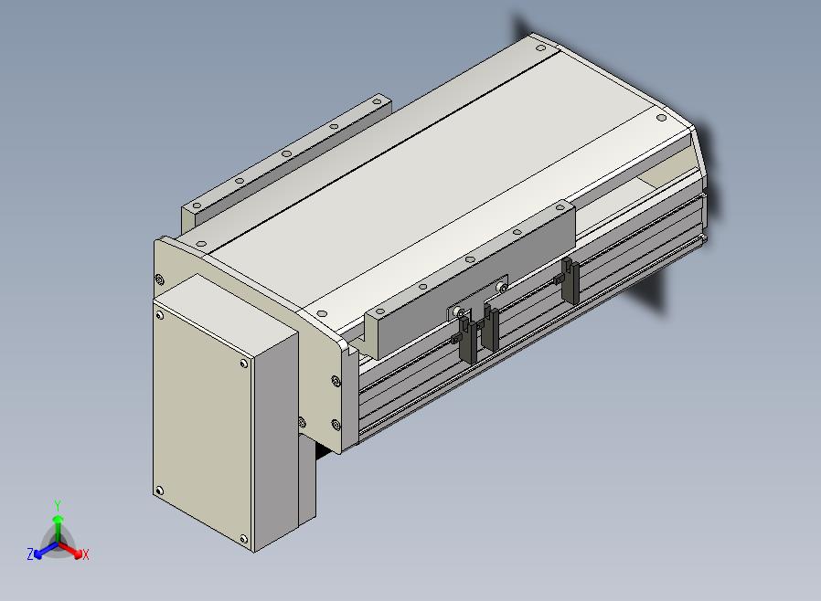 SYS22-100-BM-400W+煞車滚珠花健、支撑座、滚珠丝杠、交叉导轨、直线模组