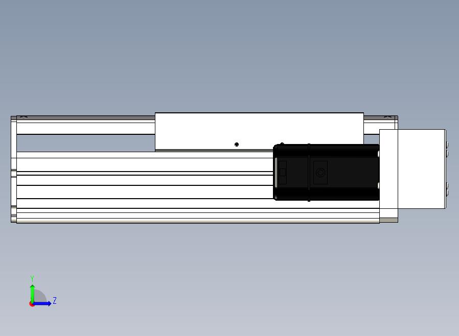 SYS22-100-BR-400W+煞車滚珠花健、支撑座、滚珠丝杠、交叉导轨、直线模组