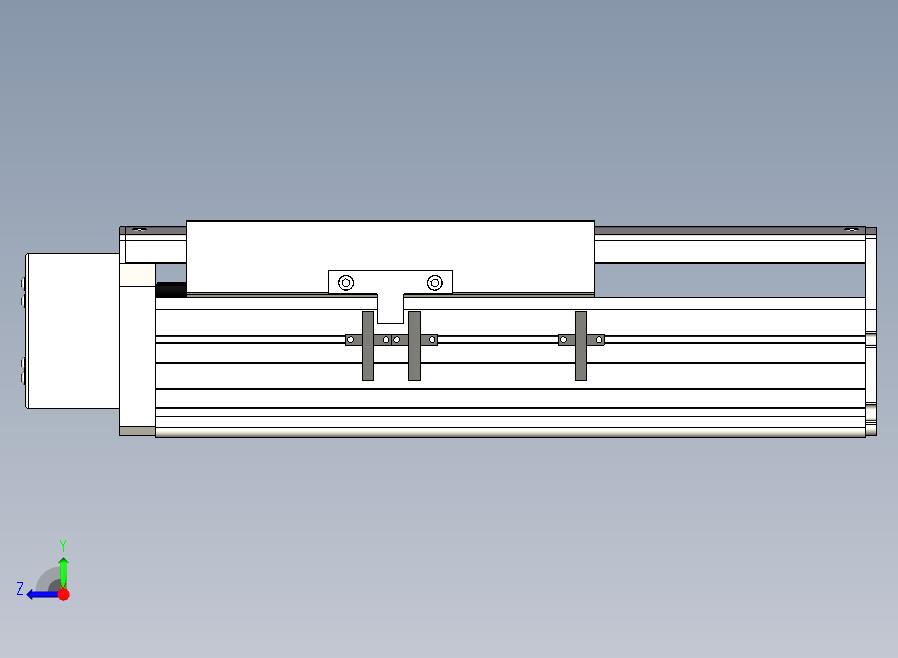 SYS22-100-BR-400W滚珠花健、支撑座、滚珠丝杠、交叉导轨、直线模组