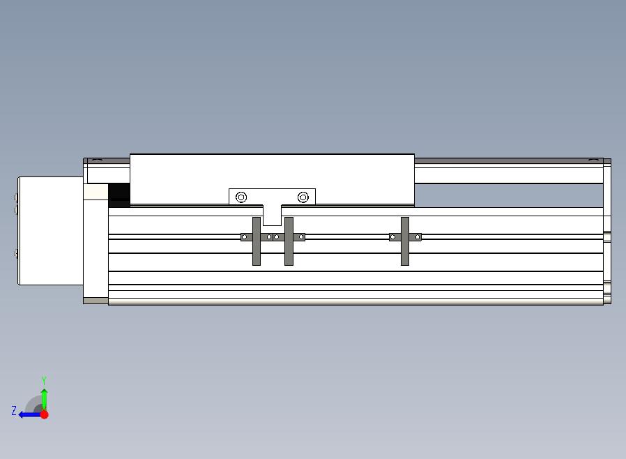 SYS22-100-BR-750W滚珠花健、支撑座、滚珠丝杠、交叉导轨、直线模组