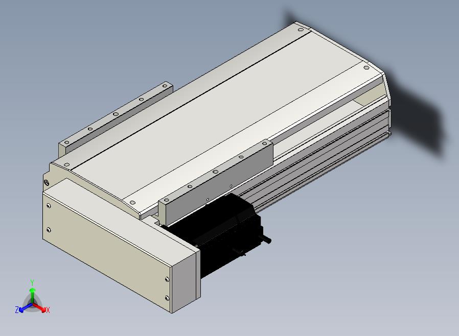 SYS22-200-BL-750W滚珠花健、支撑座、滚珠丝杠、交叉导轨、直线模组