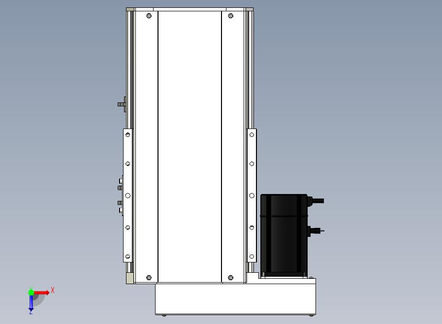 SYS22-150-BL-750W滚珠花健、支撑座、滚珠丝杠、交叉导轨、直线模组