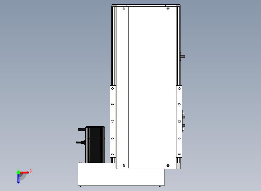 SYS22-200-BR-400W滚珠花健、支撑座、滚珠丝杠、交叉导轨、直线模组