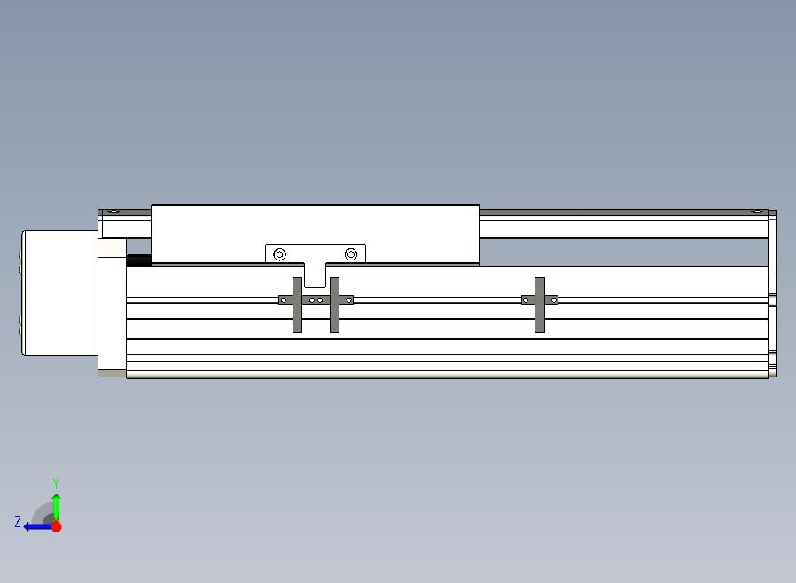 SYS22-150-BR-400W滚珠花健、支撑座、滚珠丝杠、交叉导轨、直线模组