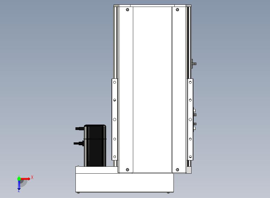 SYS22-150-BR-400W滚珠花健、支撑座、滚珠丝杠、交叉导轨、直线模组