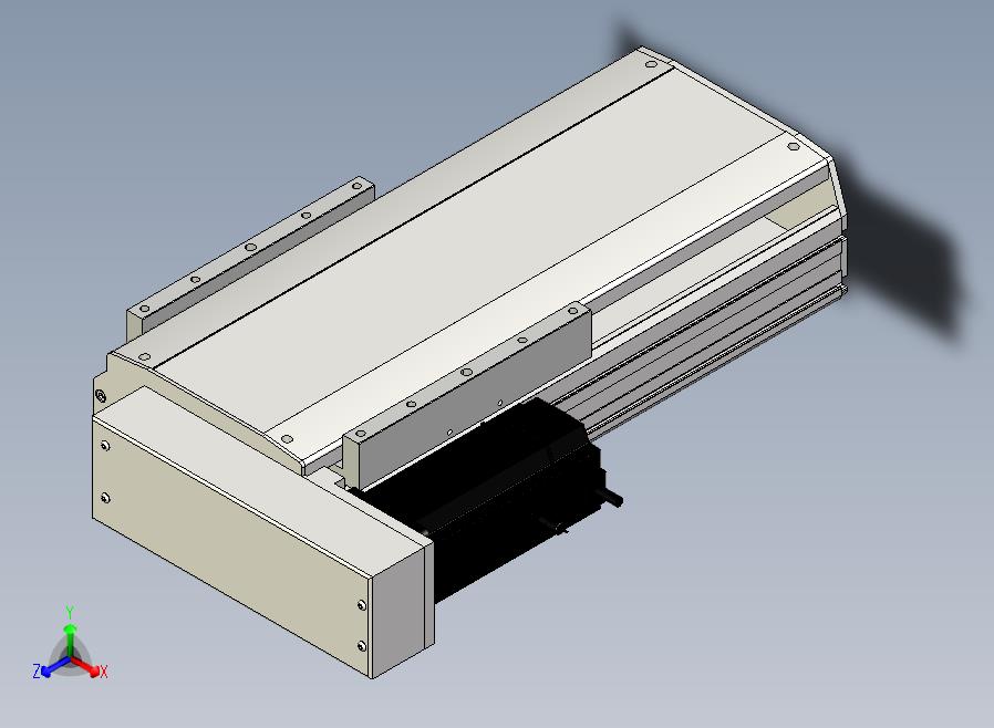 SYS22-200-BL-750W+煞車滚珠花健、支撑座、滚珠丝杠、交叉导轨、直线模组