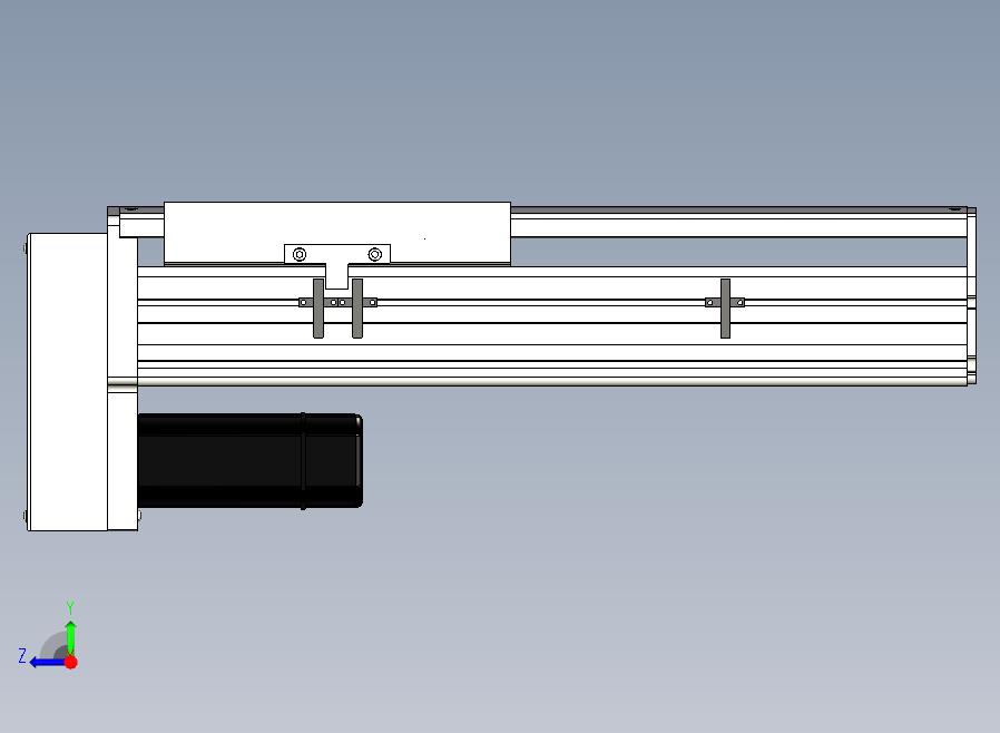 SYS22-250-BM-400W+煞車滚珠花健、支撑座、滚珠丝杠、交叉导轨、直线模组