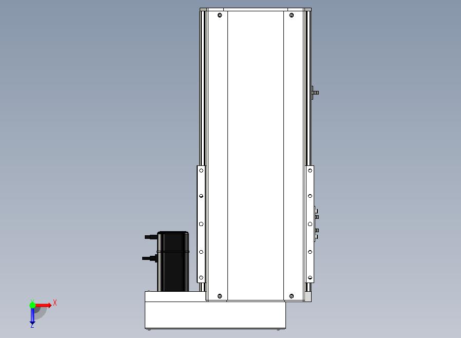 SYS22-250-BR-400W+煞車滚珠花健、支撑座、滚珠丝杠、交叉导轨、直线模组