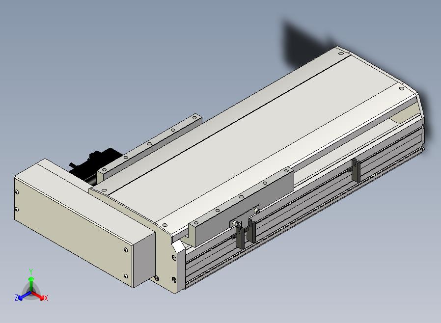 SYS22-250-BR-400W+煞車滚珠花健、支撑座、滚珠丝杠、交叉导轨、直线模组