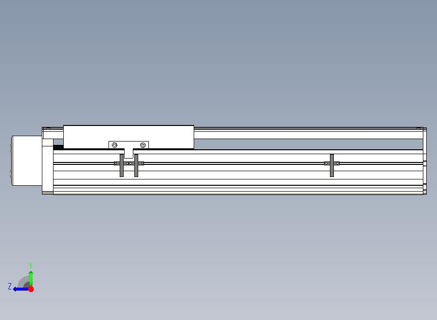 SYS22-350-BR-400W滚珠花健、支撑座、滚珠丝杠、交叉导轨、直线模组