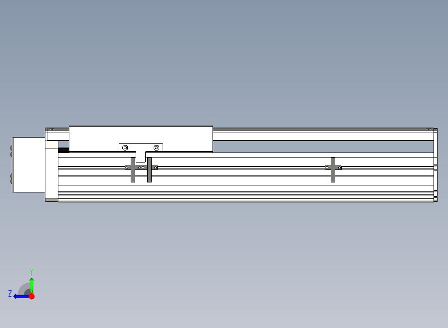 SYS22-300-BR-400W+煞車滚珠花健、支撑座、滚珠丝杠、交叉导轨、直线模组