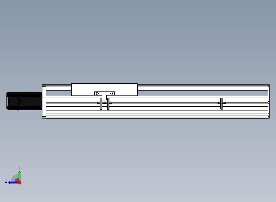 SYS22-400-BC-400W滚珠花健、支撑座、滚珠丝杠、交叉导轨、直线模组