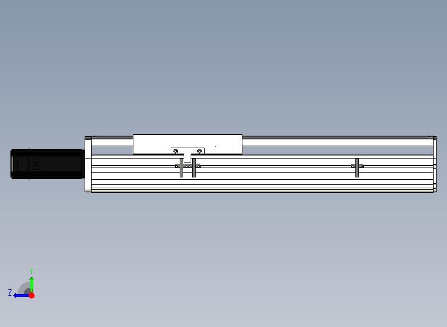 SYS22-350-BC-400W+煞車滚珠花健、支撑座、滚珠丝杠、交叉导轨、直线模组