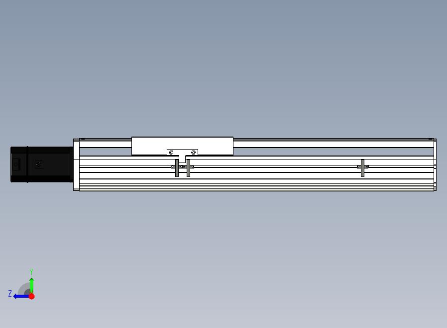 SYS22-400-BC-750W滚珠花健、支撑座、滚珠丝杠、交叉导轨、直线模组