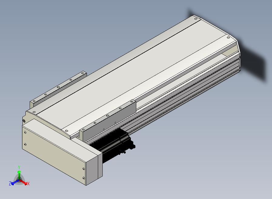 SYS22-400-BL-400W+煞車滚珠花健、支撑座、滚珠丝杠、交叉导轨、直线模组