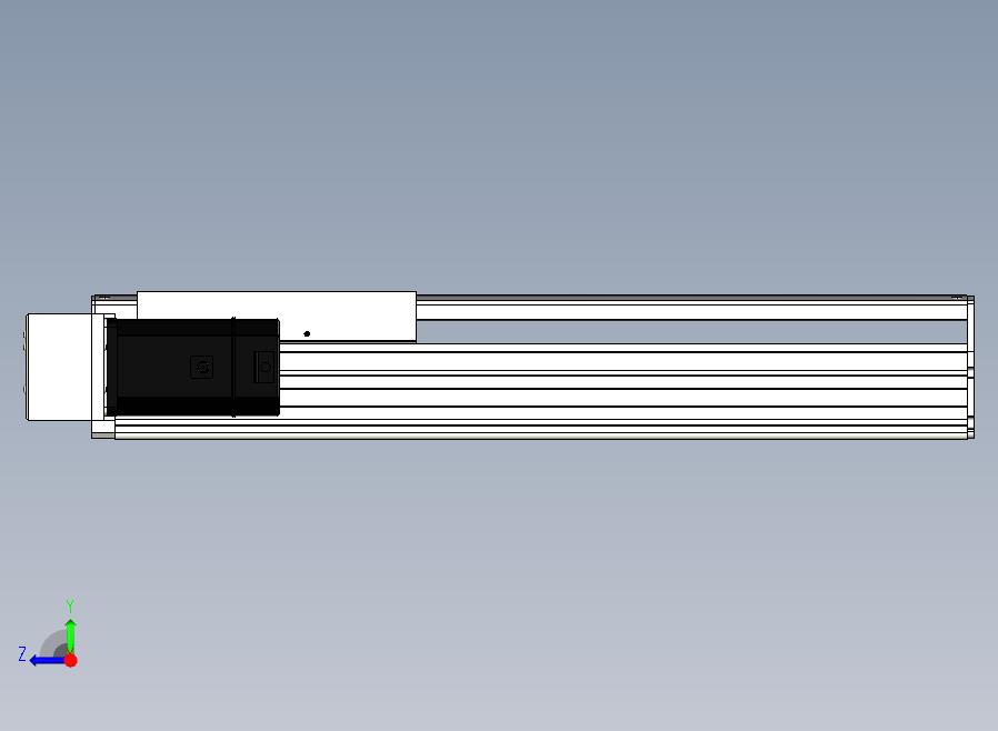 SYS22-400-BL-750W滚珠花健、支撑座、滚珠丝杠、交叉导轨、直线模组