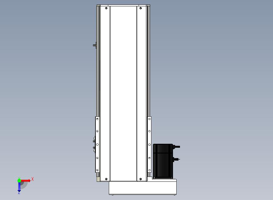 SYS22-400-BL-750W滚珠花健、支撑座、滚珠丝杠、交叉导轨、直线模组