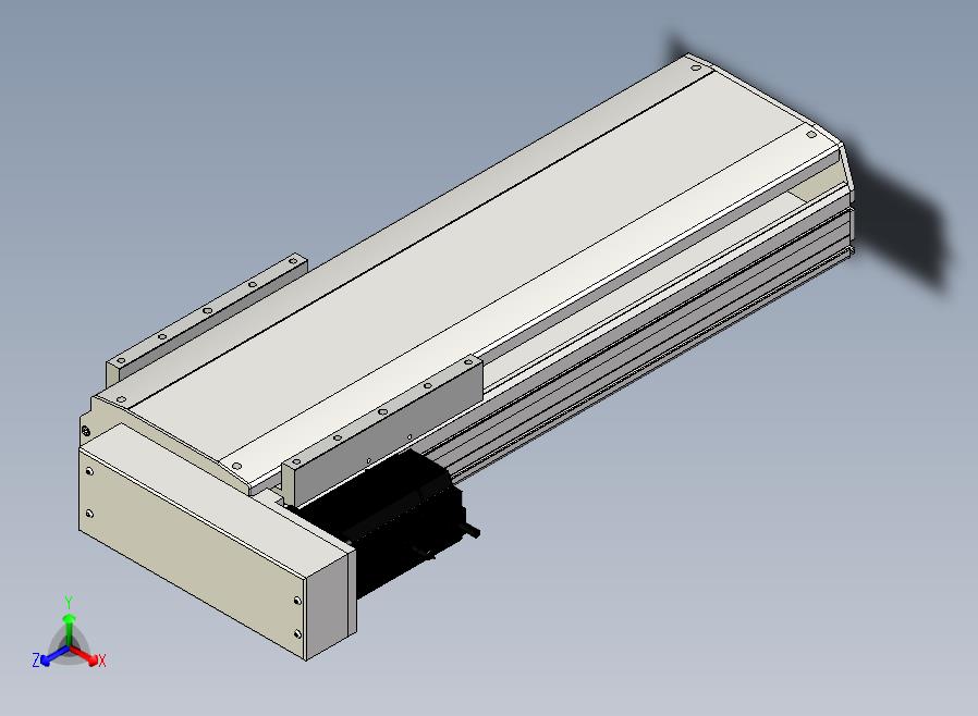 SYS22-400-BL-750W滚珠花健、支撑座、滚珠丝杠、交叉导轨、直线模组