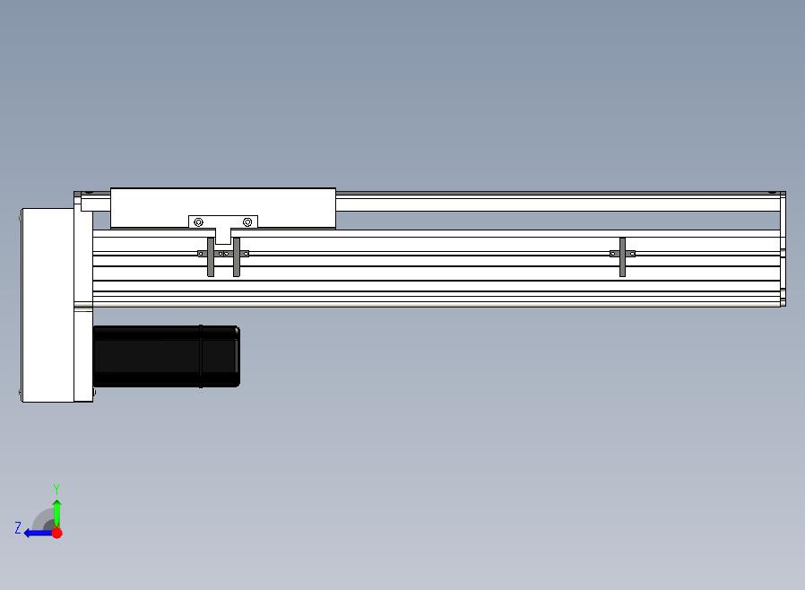 SYS22-400-BM-400W+煞車滚珠花健、支撑座、滚珠丝杠、交叉导轨、直线模组