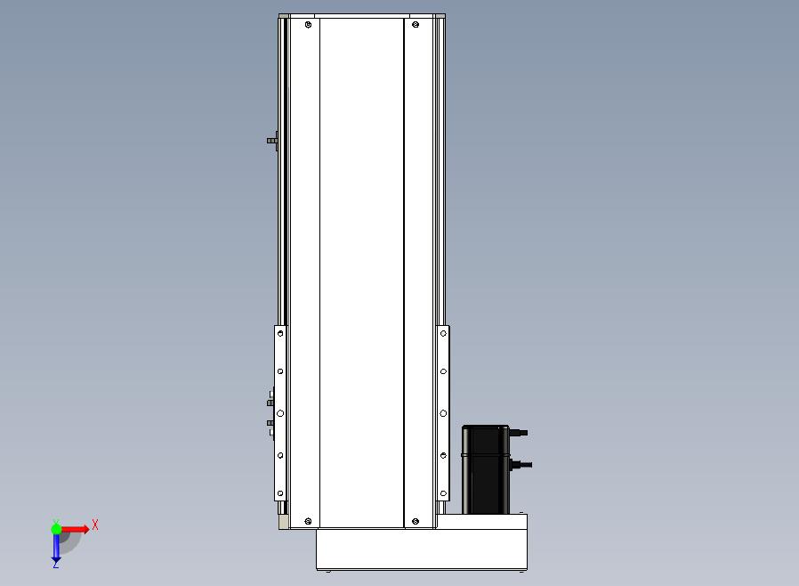 SYS22-350-BL-400W滚珠花健、支撑座、滚珠丝杠、交叉导轨、直线模组