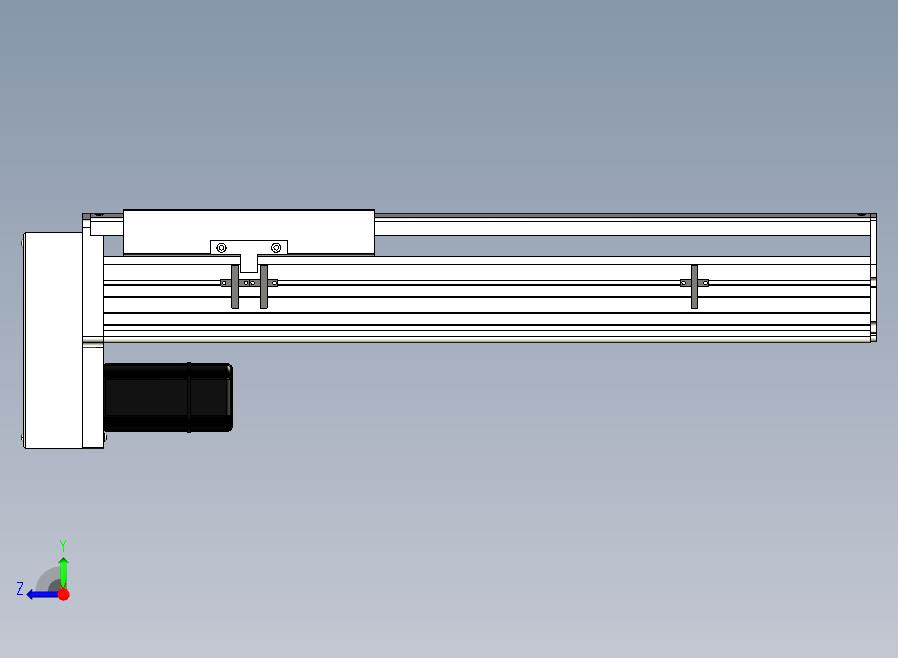 SYS22-400-BM-400W滚珠花健、支撑座、滚珠丝杠、交叉导轨、直线模组