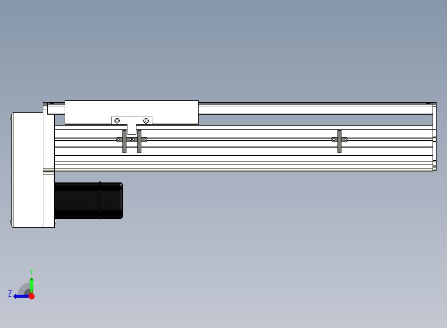 SYS22-350-BM-400W滚珠花健、支撑座、滚珠丝杠、交叉导轨、直线模组