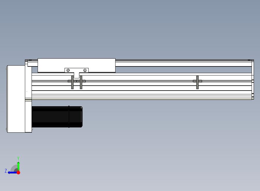 SYS22-350-BM-400W+煞車滚珠花健、支撑座、滚珠丝杠、交叉导轨、直线模组