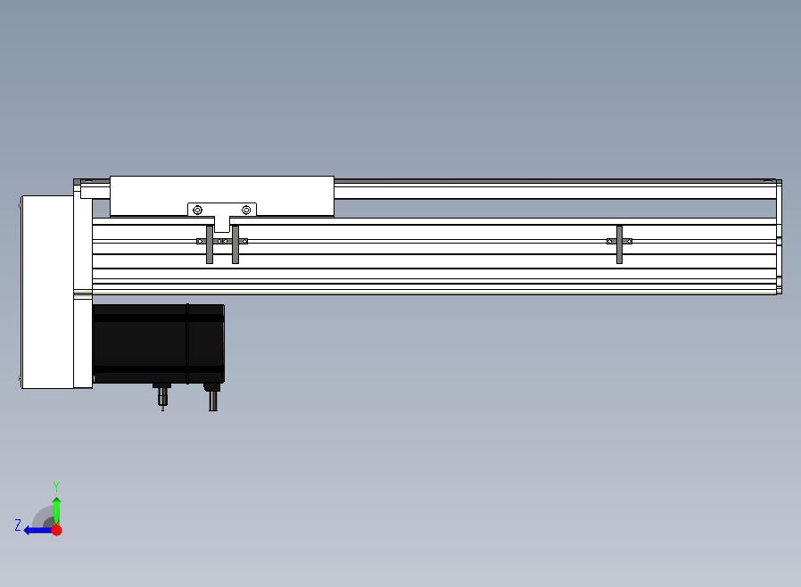 SYS22-400-BM-750W滚珠花健、支撑座、滚珠丝杠、交叉导轨、直线模组