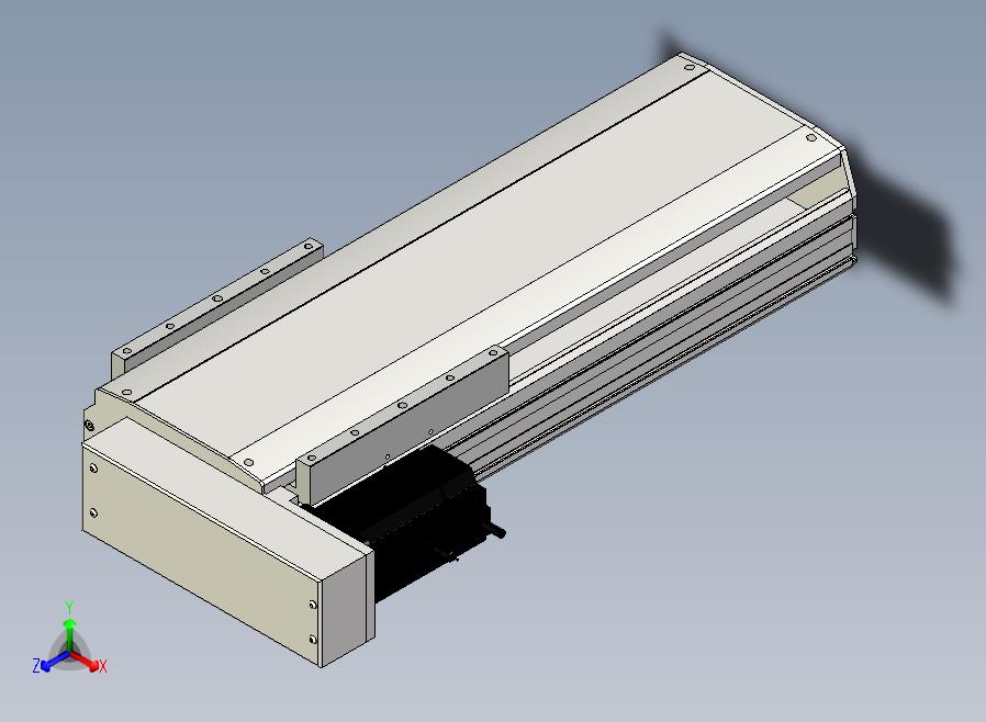 SYS22-350-BL-750W滚珠花健、支撑座、滚珠丝杠、交叉导轨、直线模组