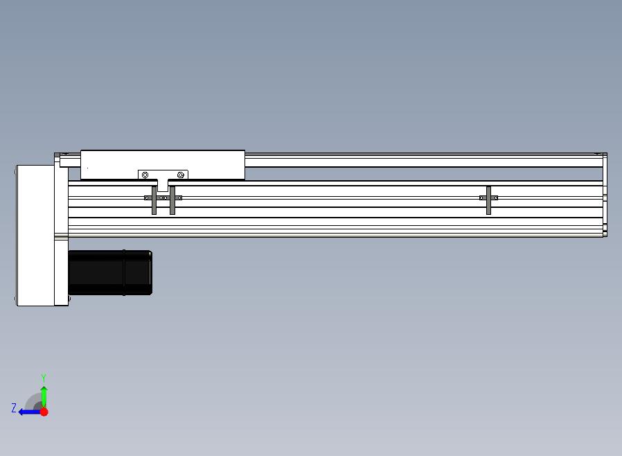 SYS22-450-BM-400W滚珠花健、支撑座、滚珠丝杠、交叉导轨、直线模组