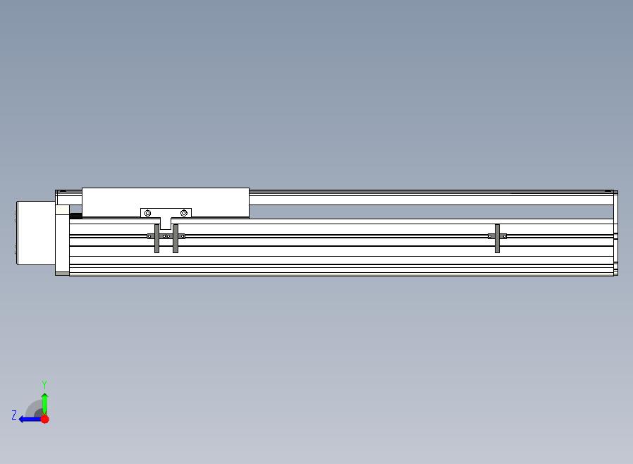 SYS22-450-BR-400W+煞車滚珠花健、支撑座、滚珠丝杠、交叉导轨、直线模组