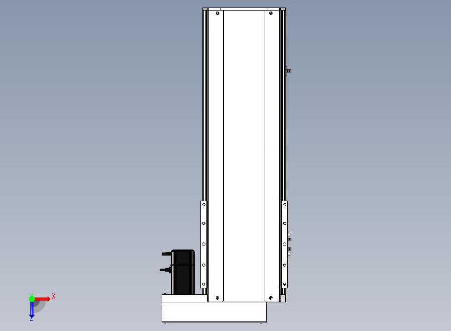 SYS22-450-BR-400W+煞車滚珠花健、支撑座、滚珠丝杠、交叉导轨、直线模组