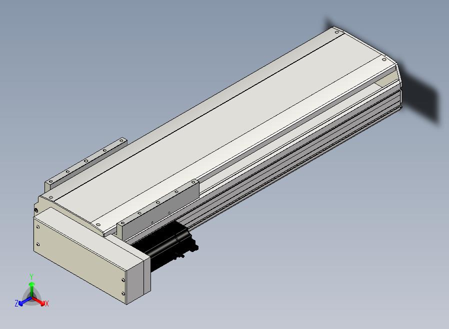 SYS22-550-BL-400W+煞車滚珠花健、支撑座、滚珠丝杠、交叉导轨、直线模组