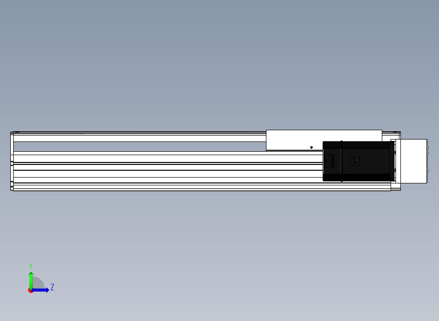 SYS22-450-BR-750W滚珠花健、支撑座、滚珠丝杠、交叉导轨、直线模组