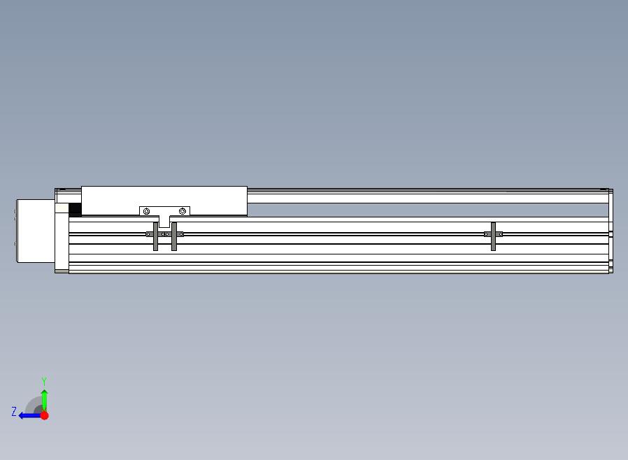 SYS22-450-BR-750W滚珠花健、支撑座、滚珠丝杠、交叉导轨、直线模组