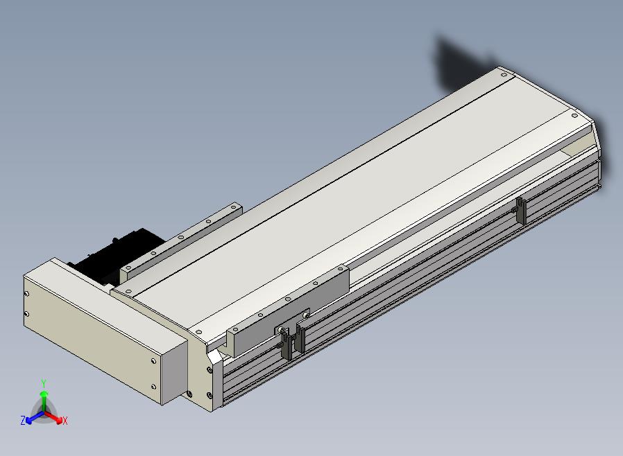 SYS22-450-BR-750W滚珠花健、支撑座、滚珠丝杠、交叉导轨、直线模组