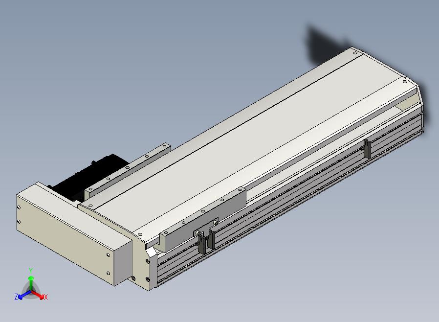 SYS22-450-BM-750W滚珠花健、支撑座、滚珠丝杠、交叉导轨、直线模组