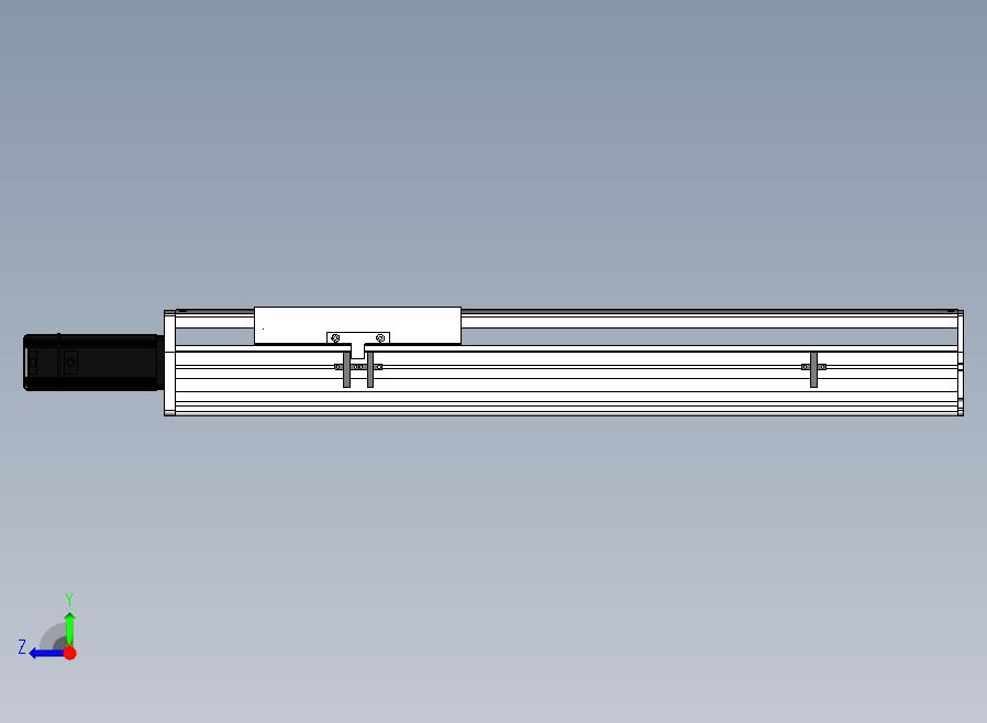 SYS22-500-BC-400W+煞車滚珠花健、支撑座、滚珠丝杠、交叉导轨、直线模组